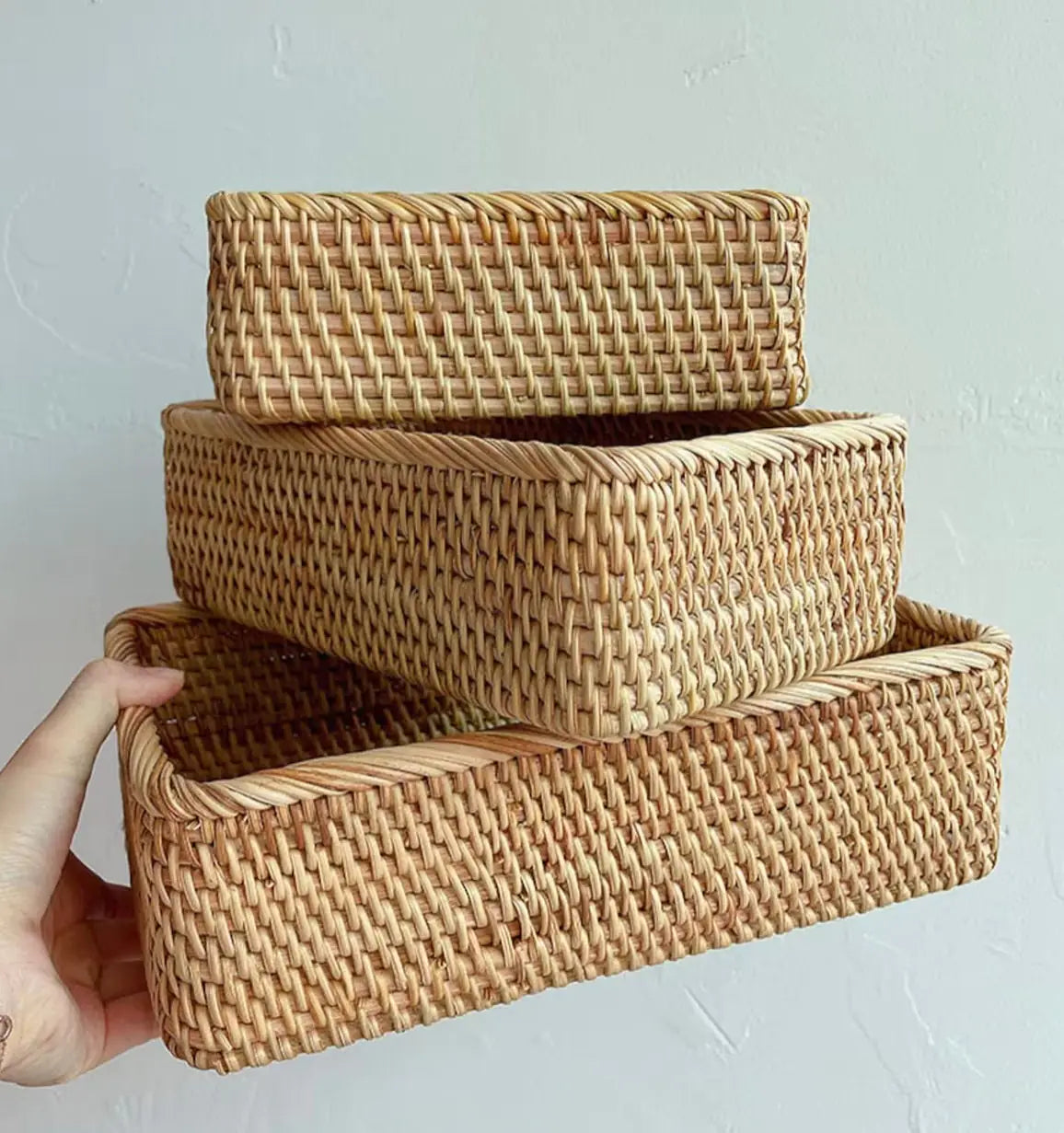 Handmade Tray Basket