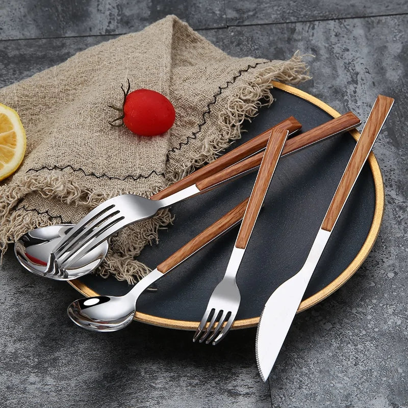 Stainless Steel Dinnerware Set