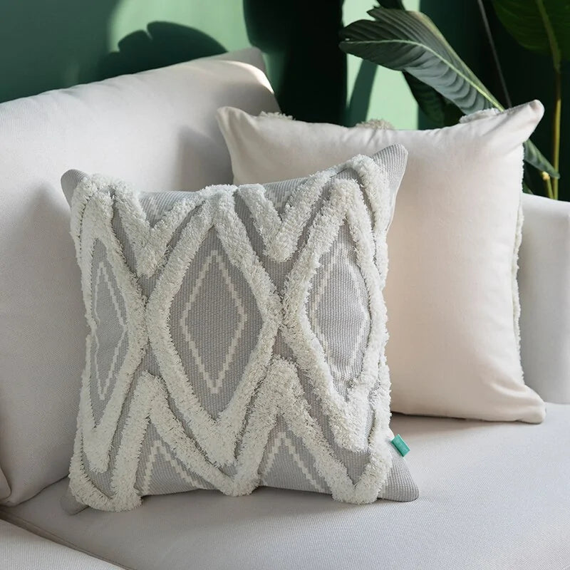 Moroccan Style Cotton Woven Cushion Cover