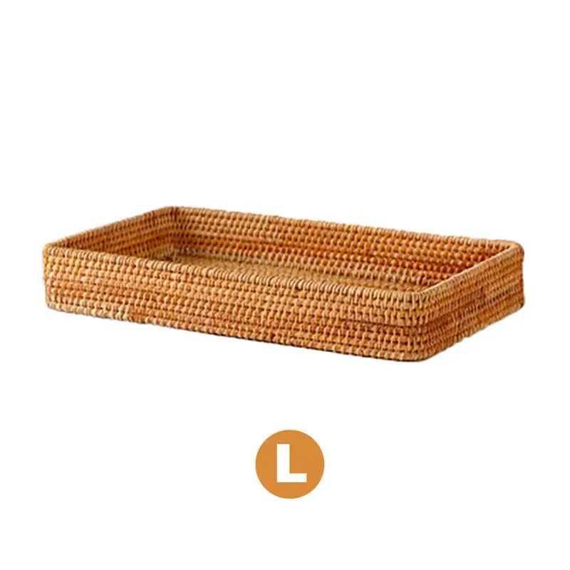 Wicker Woven Storage Fruit Basket