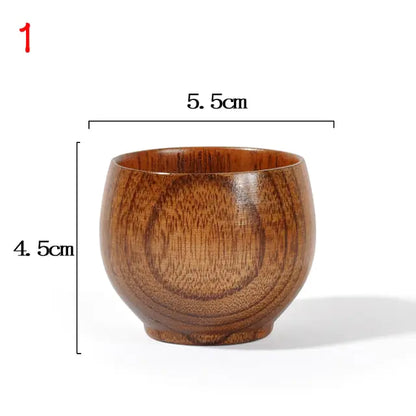 Natural Spruce Wood Cups