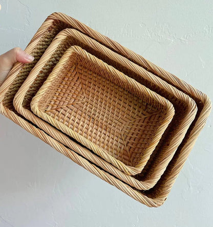 Handmade Tray Basket